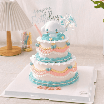 2 Tier - Cinnamoroll Vintage 4" + 6"